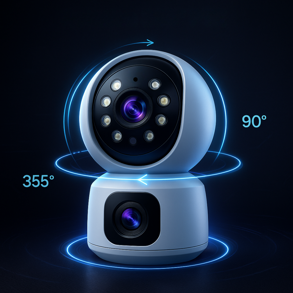 Rotación PTZ 360°