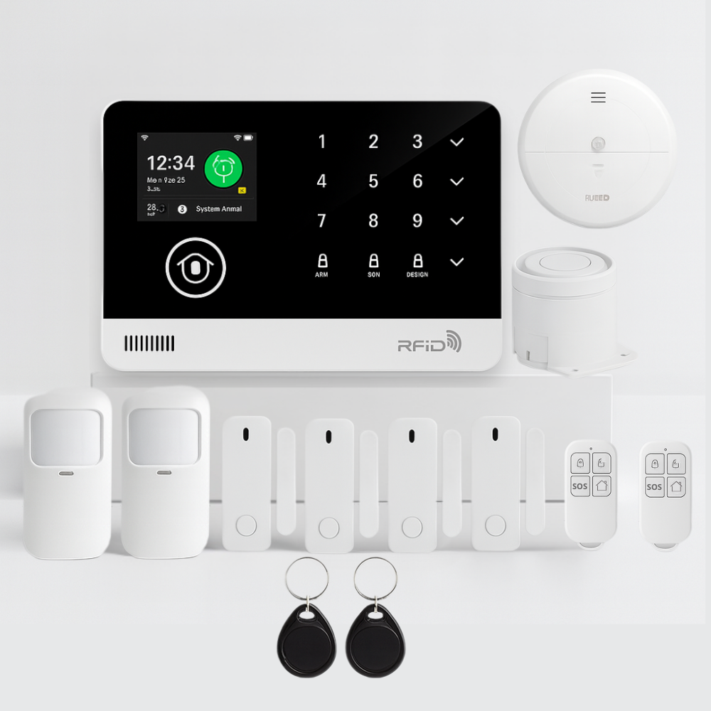 Kit de alarma para casa WiFi/GSM – Seguridad inteligente y protección total