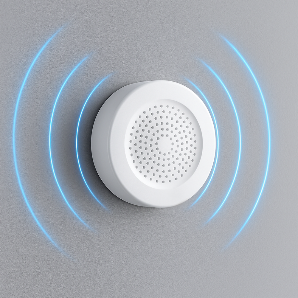 Sirena de Alarma Interior WiFi / Zigbee – 100 dB Tuya