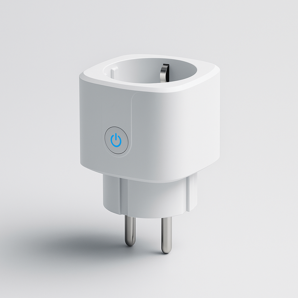 Enchufe Inteligente WiFi y ZigBee Tuya compatible con Alexa y Google Home