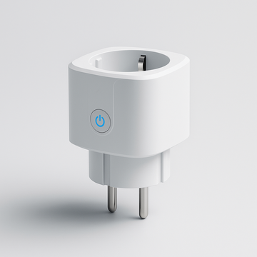 Enchufe Inteligente WiFi y ZigBee Tuya compatible con Alexa y Google Home