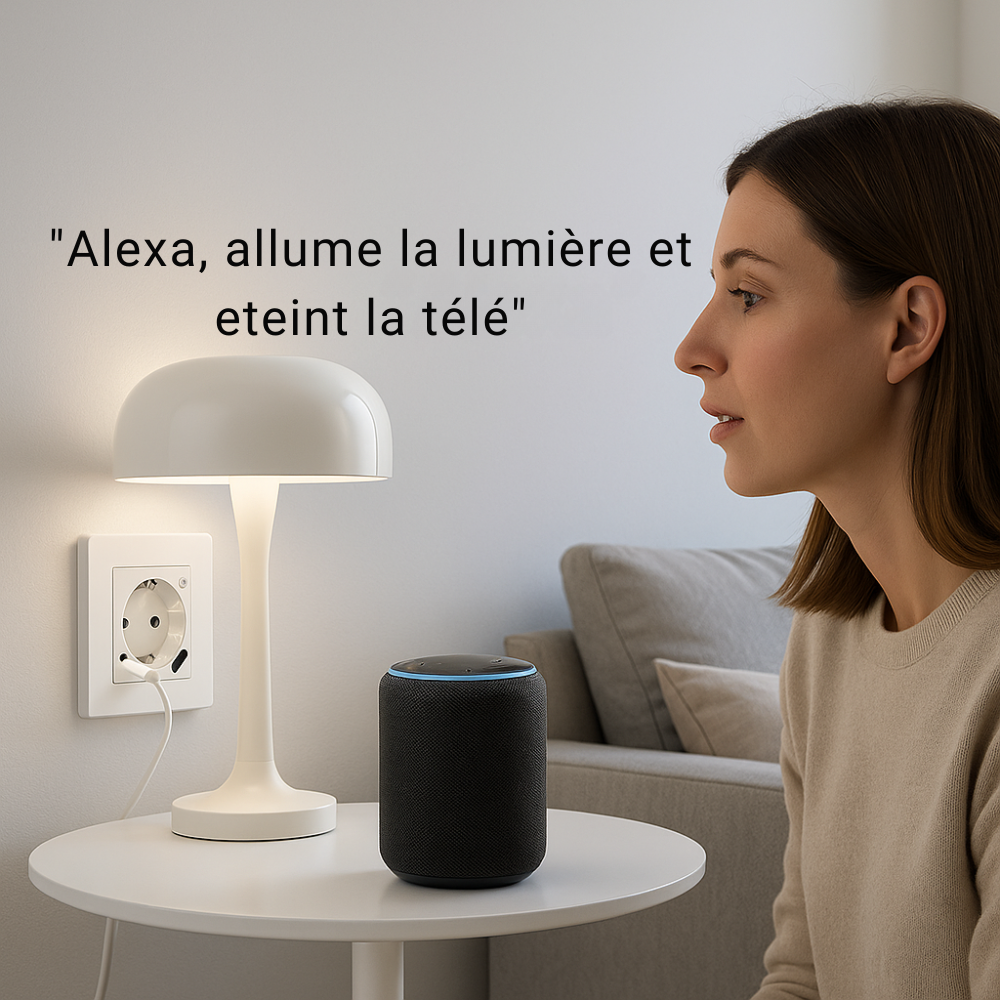 🎙️ <strong>Control</strong> por voz inteligente