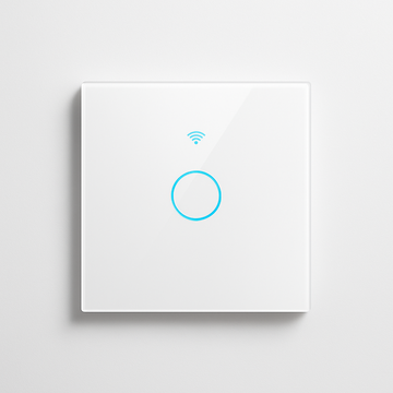 Interruptor Inteligente WiFi con Control por Voz y Pantalla Táctil