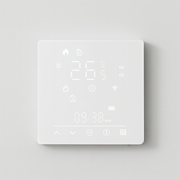 Termostato Inteligente WiFi con Matter Tuya – Control preciso para calefacción eléctrica, gas y suelo radiante