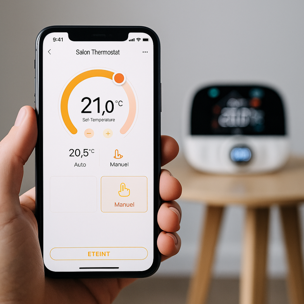Termostato Inteligente Inalámbrico – Control Remoto y Receptor RF 433 MHz