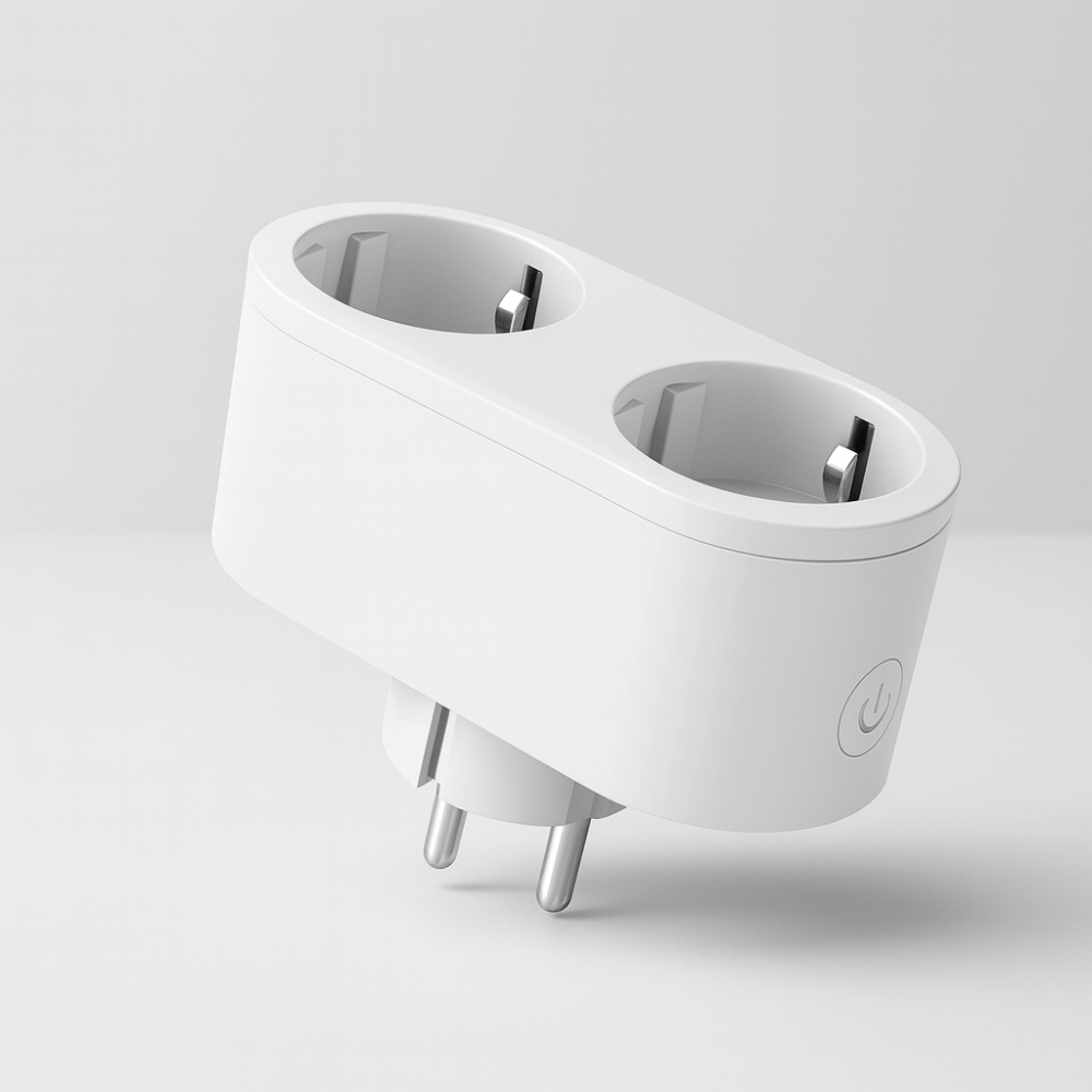 Regleta inteligente WiFi con enchufes y puertos USB