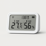 Sensor de temperatura y humedad inteligente WiFi/Zigbee Tuya con pantalla LCD
