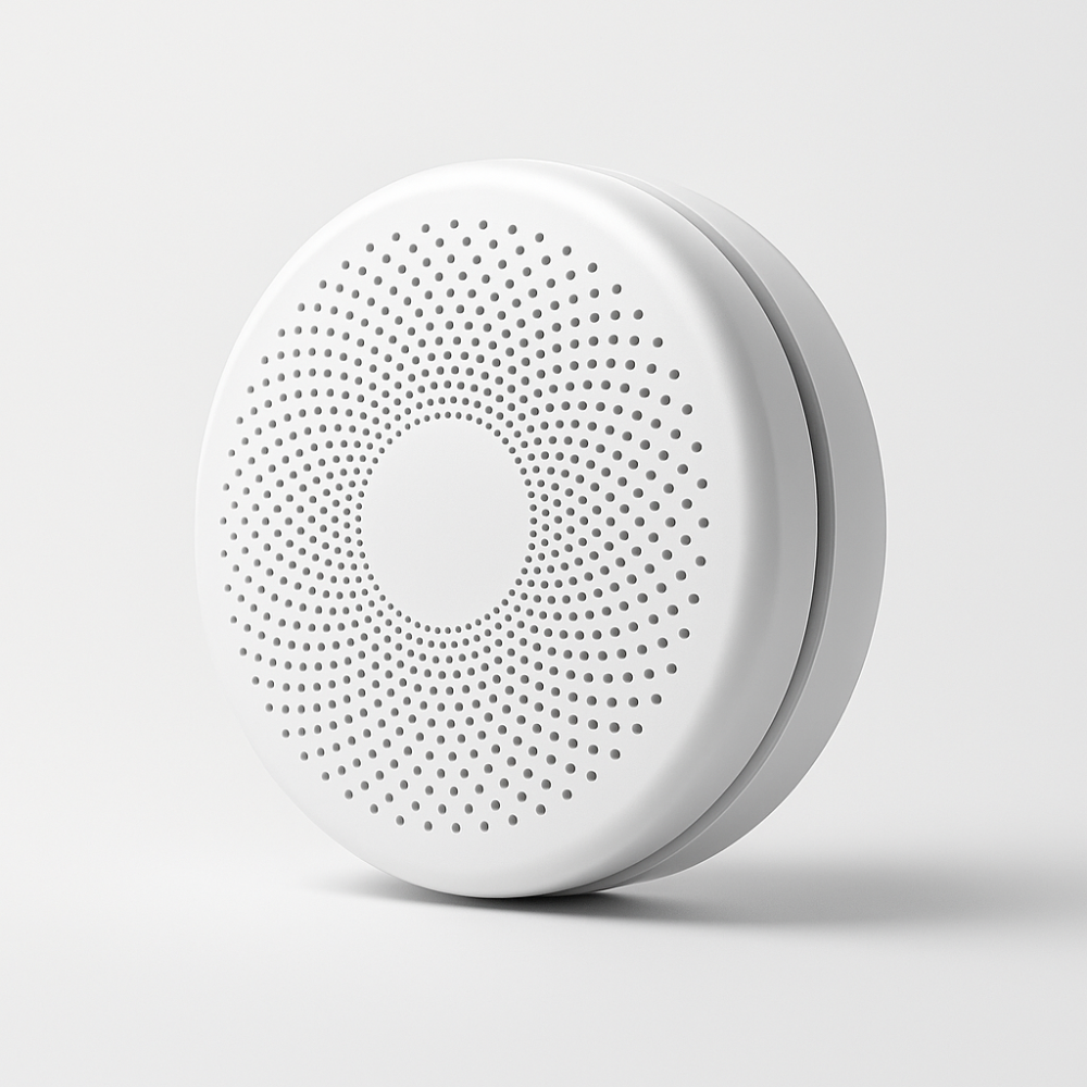 Detector de Humo Inteligente WiFi con Alarma de Monóxido de Carbono