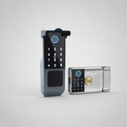 Cerradura Inteligente Exterior IP66 con Huella Dactilar | Código, Tarjeta, App Tuya y Llave