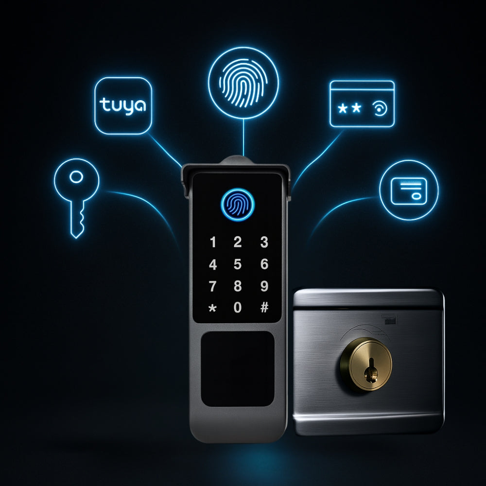 🔓 Acceso seguro con múltiples tecnologías
