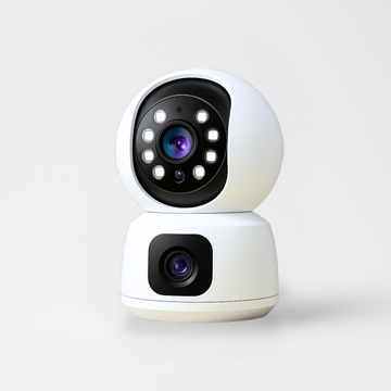 Cámara de Vigilancia Interior 360° 4K con IA y Seguimiento Inteligente