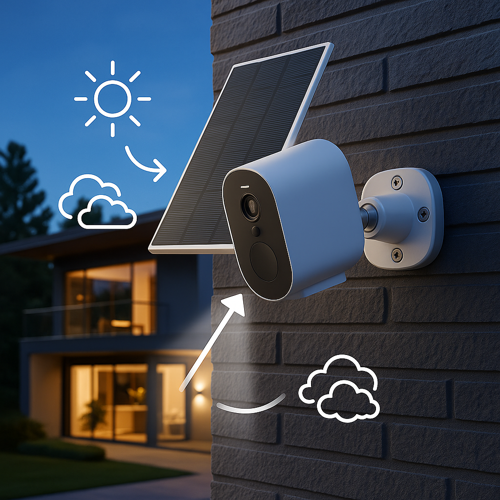 Alimentación solar y autonomía total
